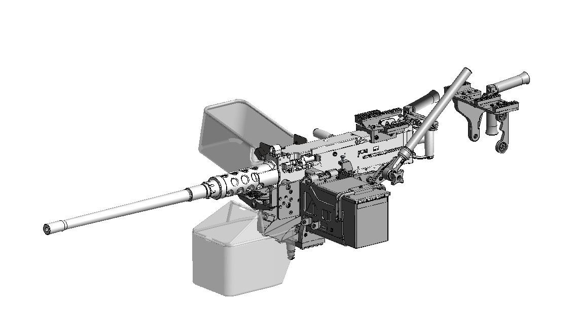 米軍 実物 M2 BROWNING PINTLE ADAPTER MOUNT ② LRE-35289 Twin